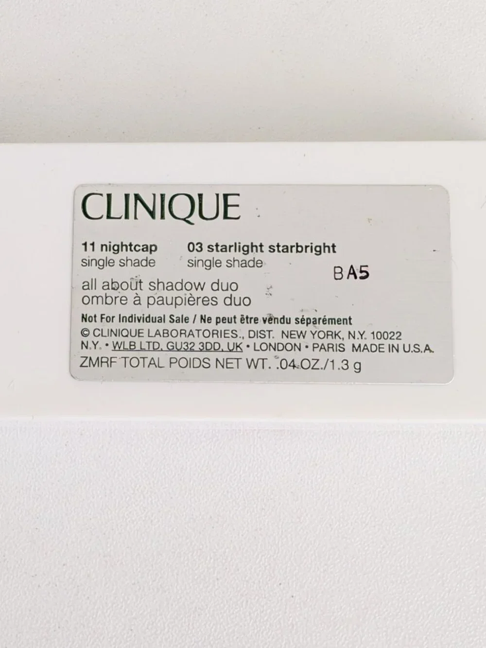 Clinique all about